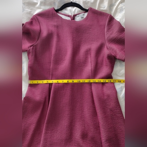 COS plum/wine/burgundy dress. EUC. Size M. - Picture 14 of 16